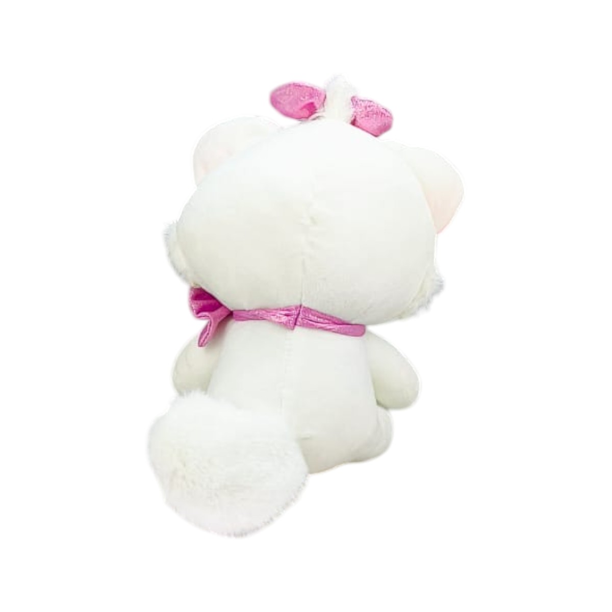 Pelcuhe Gatita Moño Rosa Importado 20cm