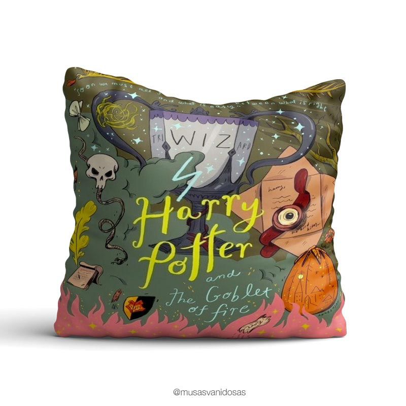 Cojín Harry Potter – El Cáliz de Fuego