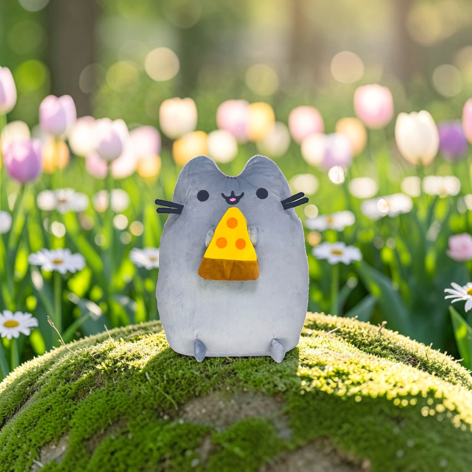 Peluche Pusheen Pizza