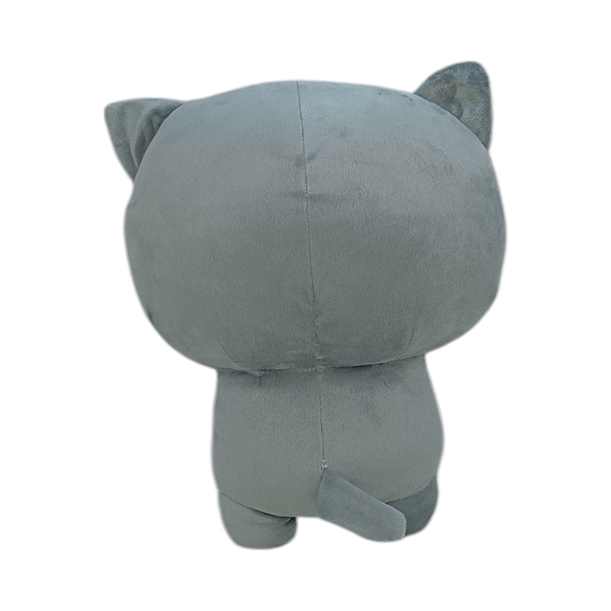 Peluche Gatito Gris con Corazón 30 cm
