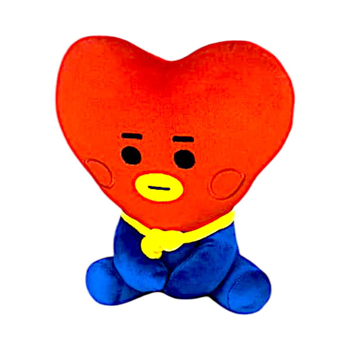 Peluche baby BT21 Tata corazón